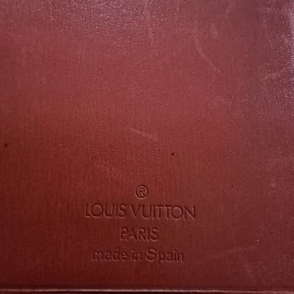 Louis Vuitton Epi Red Bi Fold Wallet - Picture 4 of 5